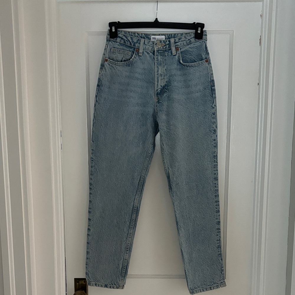 Zara Light Blue Denim Jeans
